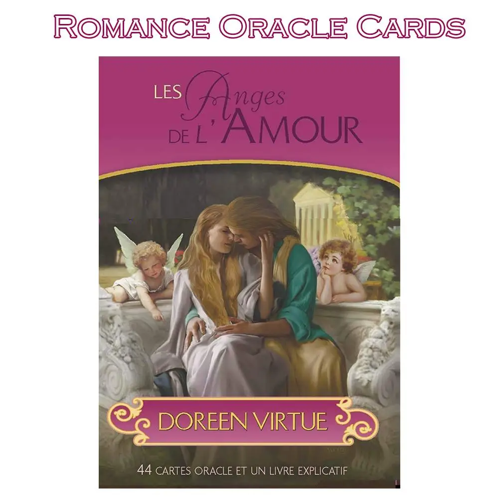 Romance Angels Oracle Cards английская карточная игра для чтения настольная Lenormand колода Для