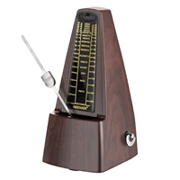 neewer square wind up mechanical metronome with accurate timing and tempo for piano guitar bass drum violin musical instruments