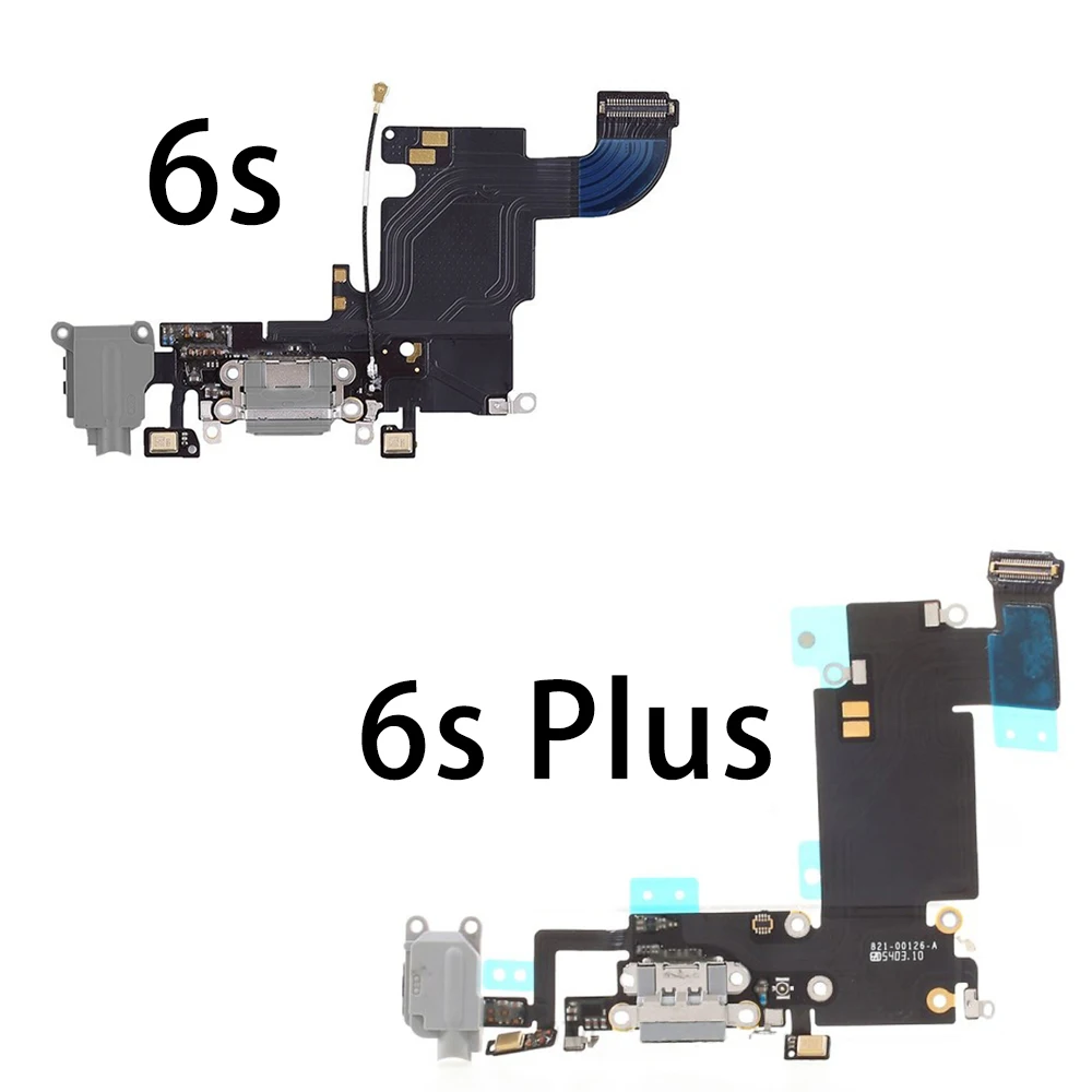 

USB Charging Port Dock Connector Flex Cable And Microphone Replacement for iPhone 6 6Plus 6s Plus
