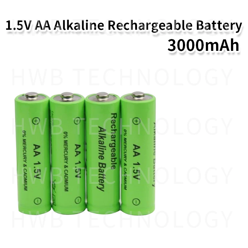 4X AA 1 5 в 3000 мАч AAA 2100 брендовая Щелочная аккумуляторная батарея + шт. USB