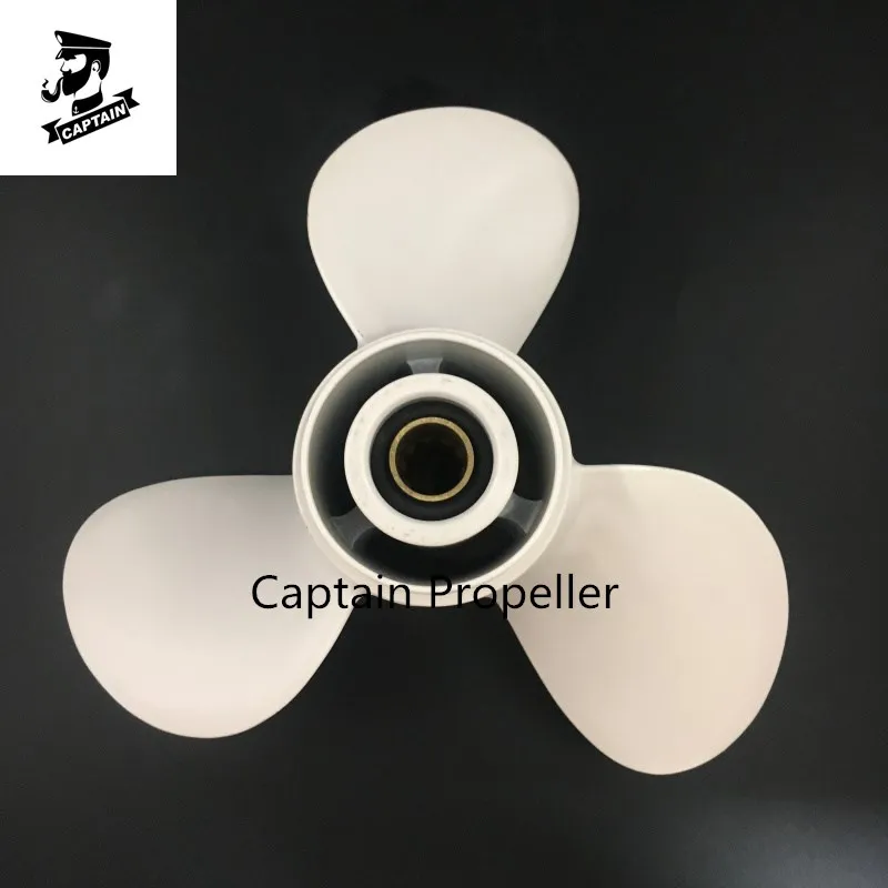 Подвесные двигатели Captain Propeller 9 7/8x11 1/4-F для Yamaha подходят 20HP 25HP 30HP F20 F25 F45 10 зубьев