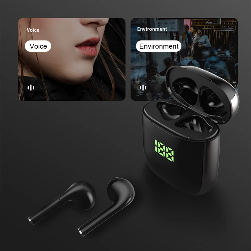 L8 TWS сенсорное управление бас Беспроводные наушники с двойным микрофоном Bluetooth V5.0