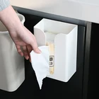 Кухонный Контейнер для хранения бумаги, настенный держатель для бумажных полотенец, многофункциональная коробка для салфеток, креативный держатель туалетной бумаги