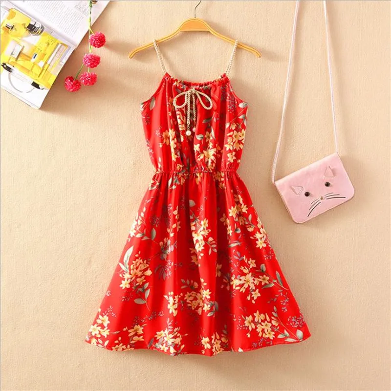 

Women-Clothing Summer 2021 Floral Sling Dress Beach Holiday Dress Vestidos Verano Fairy Grunge Robe Longue Femme Eté Corset