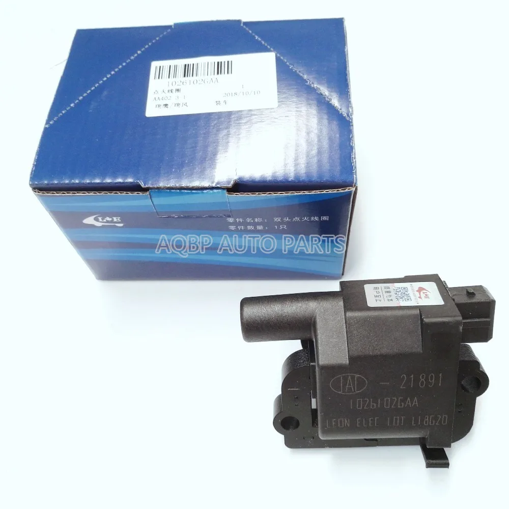 JAC Refine Rein oe unmber 1026102GAA 7F0724572 L20069 DX-001 катушка зажигания Закрытая открытая Магнитная