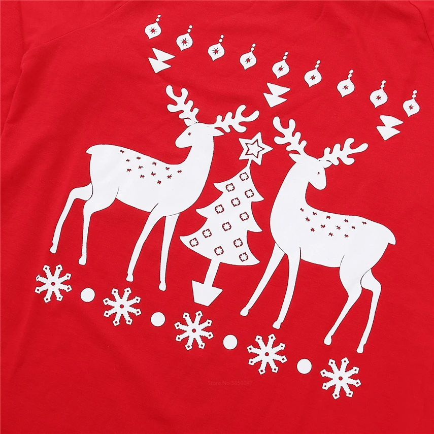 Рождественские наряды Семейные комплекты пижам рождественский стиль одежда для