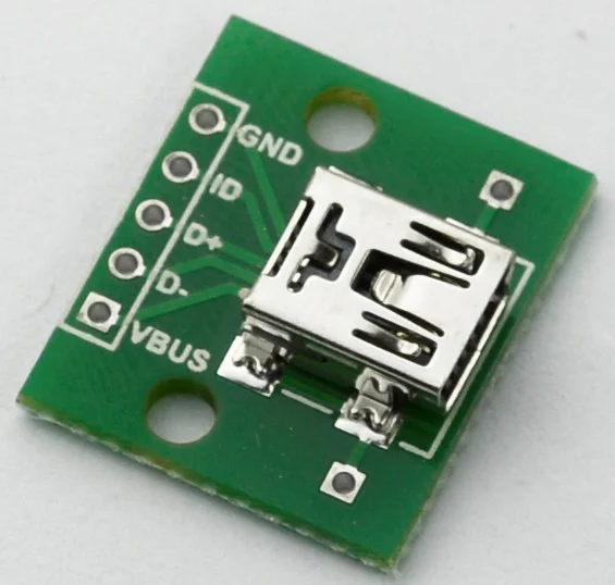 Miniusb для Dip Mini USB Female B head патч подключаемой платы адаптера сварка|Выключатели| |