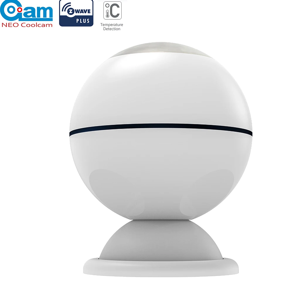 

COOLCAM Z-WAVE плюс 3 в 1 движения PIR Сенсор с LUX + Температура интеллектуальная Автоматизация дома EU версия 868,4 МГц Батарея работает