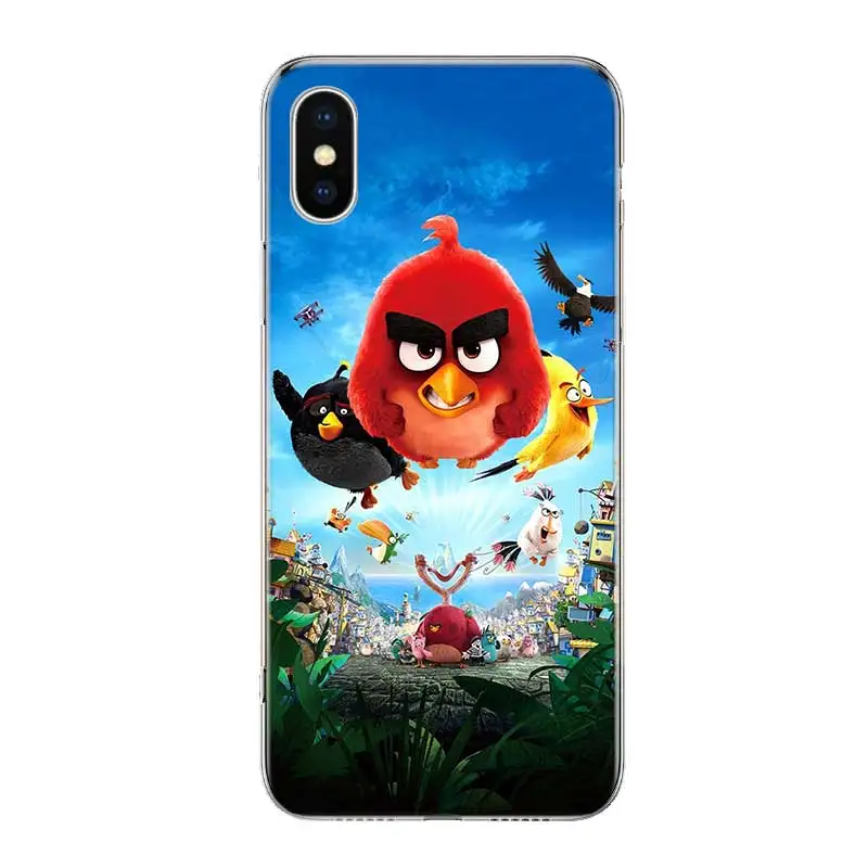 Animal Angry Bird Comic Phone case Heart Case For Apple iPhone 11 Pro Max 7 8 6 6S Plus + X XS MAX XR SE 5S 5 Cover Coque |