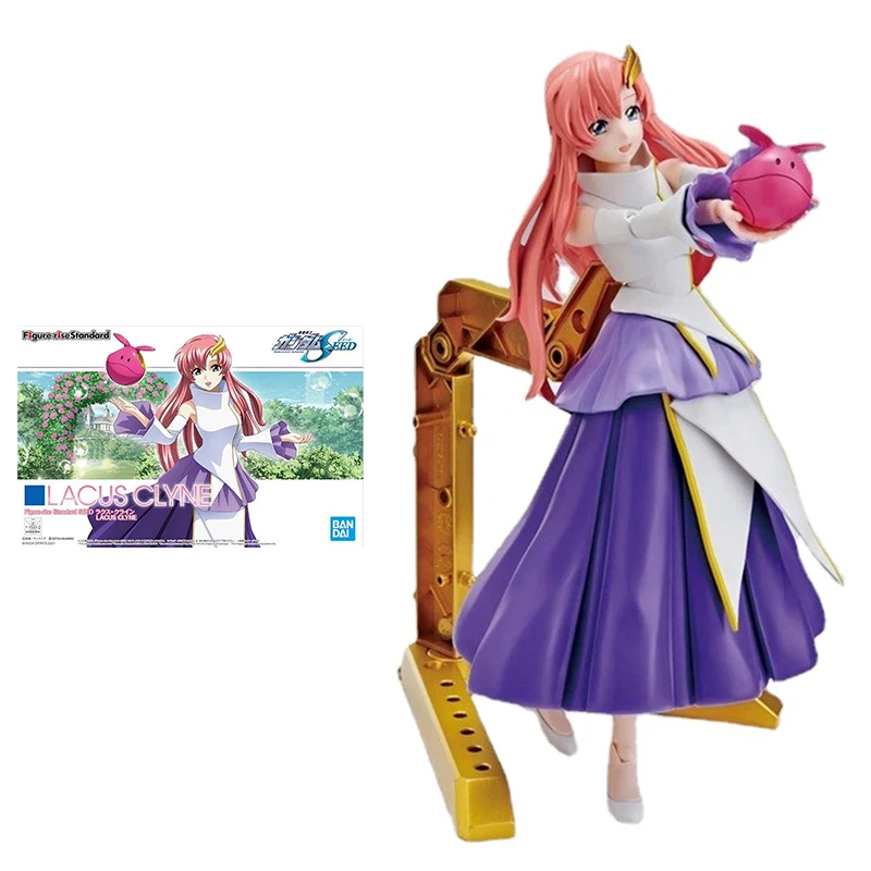 

Bandai Gundam Model Kit Anime Figure-Rise Frs Seed Lacus Clyne Genuine Gunpla Assembly Model Action Toy Figure Toys for Children