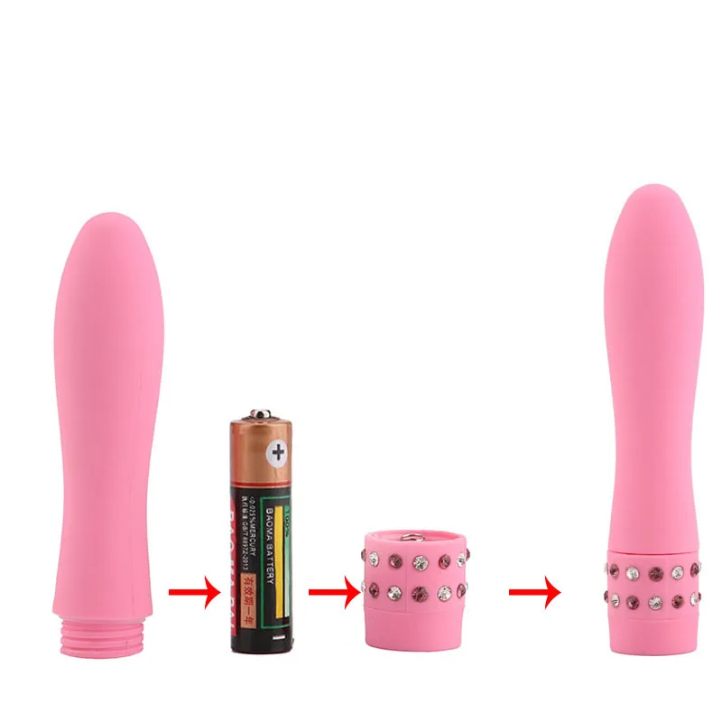 Вибрирующий водонепроницаемый силиконовый мини вибратор массажер для точки G 6