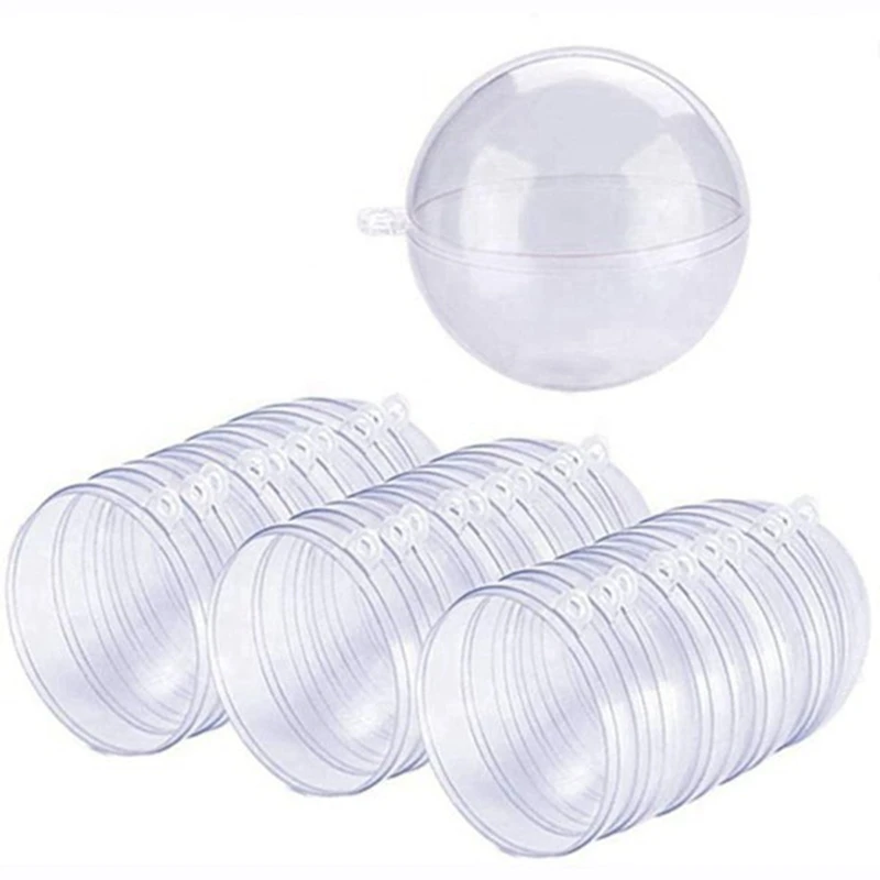 

20Pcs Christmas Ball Christmas Decorationsr Party Decorations Christmas Decorations Transparent Tree Hanging Ball