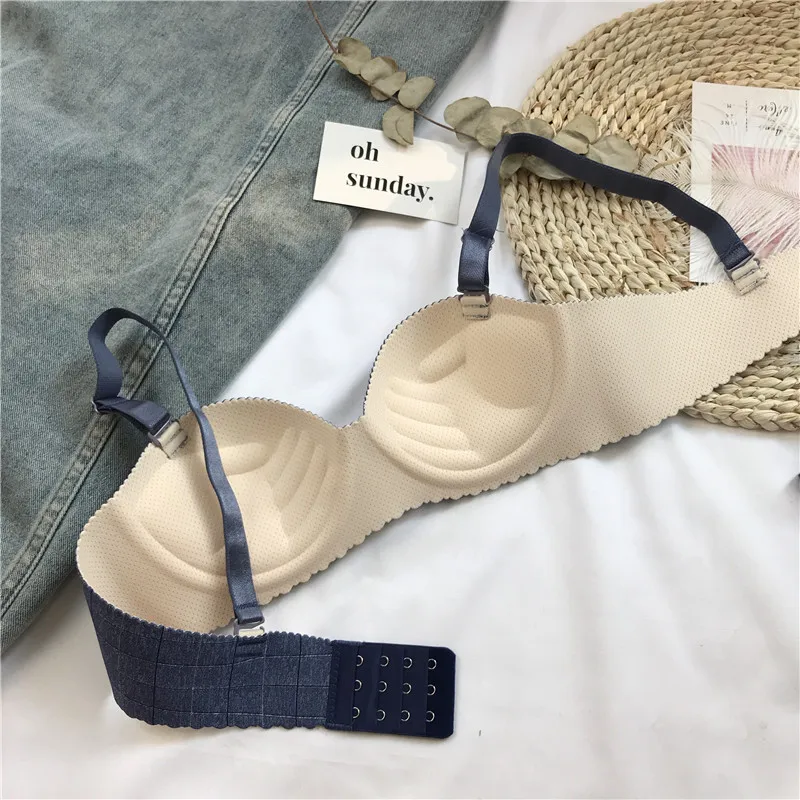 Модель 2020 года женский бюстгальтер в японском стиле на весну и лето с маленькой