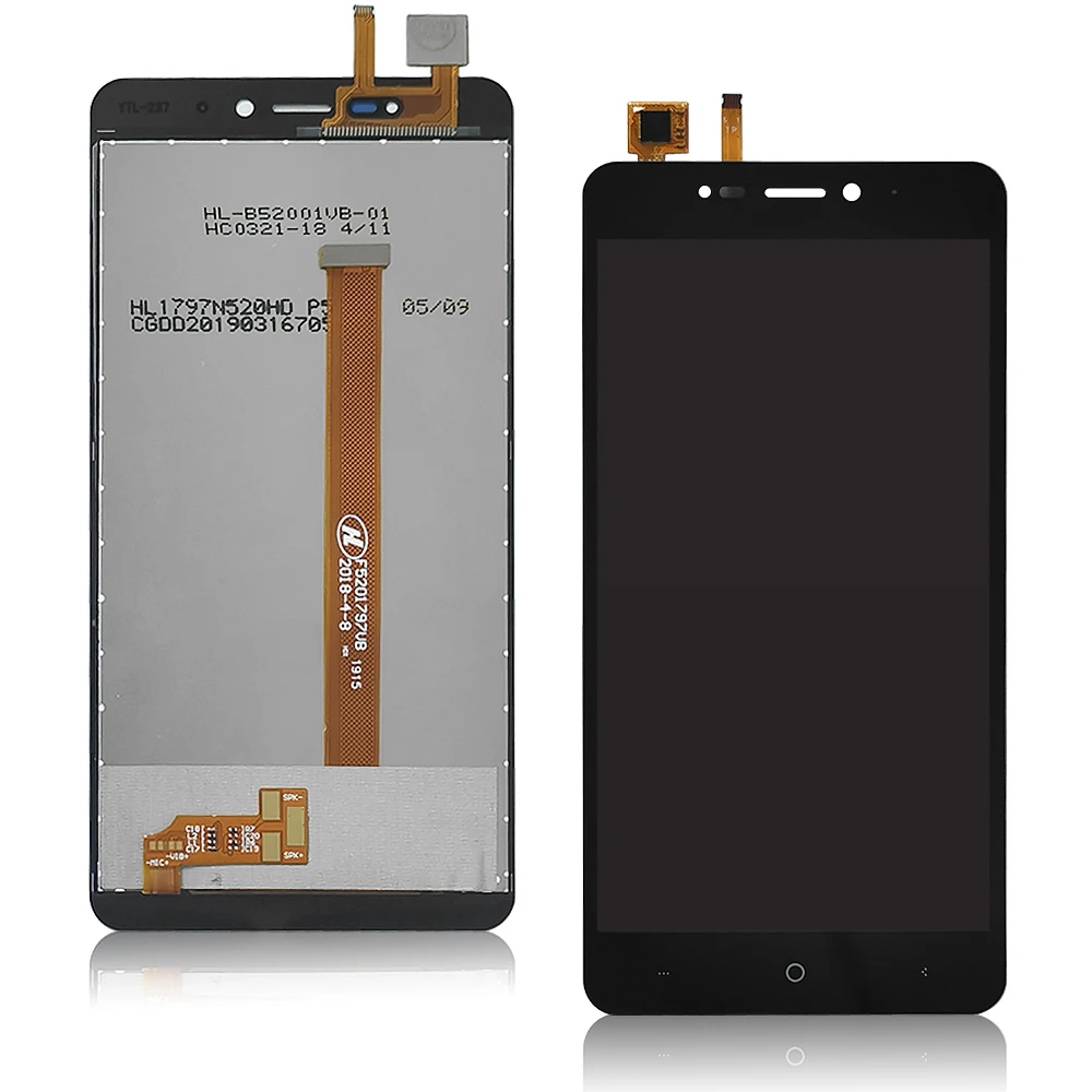 5 2for leagoo power 2 pro lcd display and touch screen digitizer assembly phone accessories for power2 pro repair part tools free global shipping