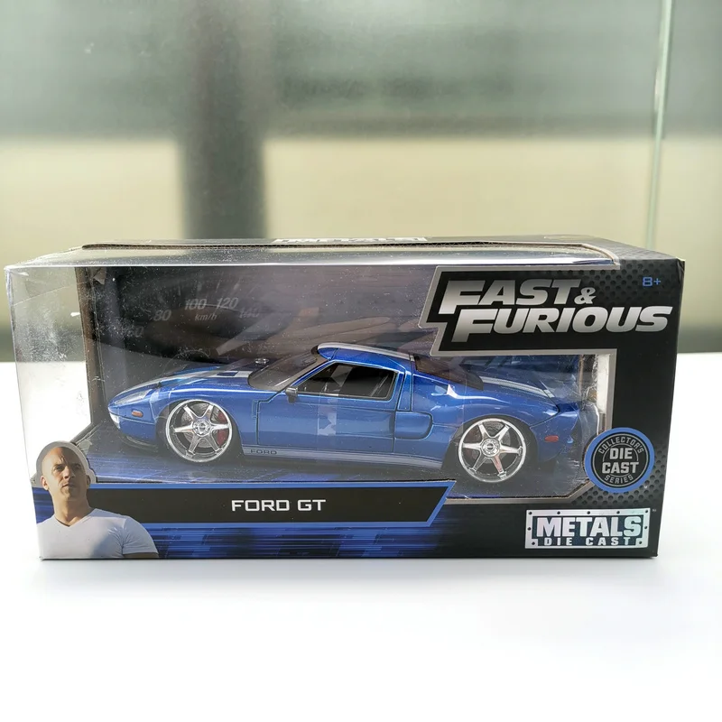 

1/24 Fast and Furious Cars FORD GT Collector's Edition Simulation Metal Diecast Model Cars Kids Toys Gifts