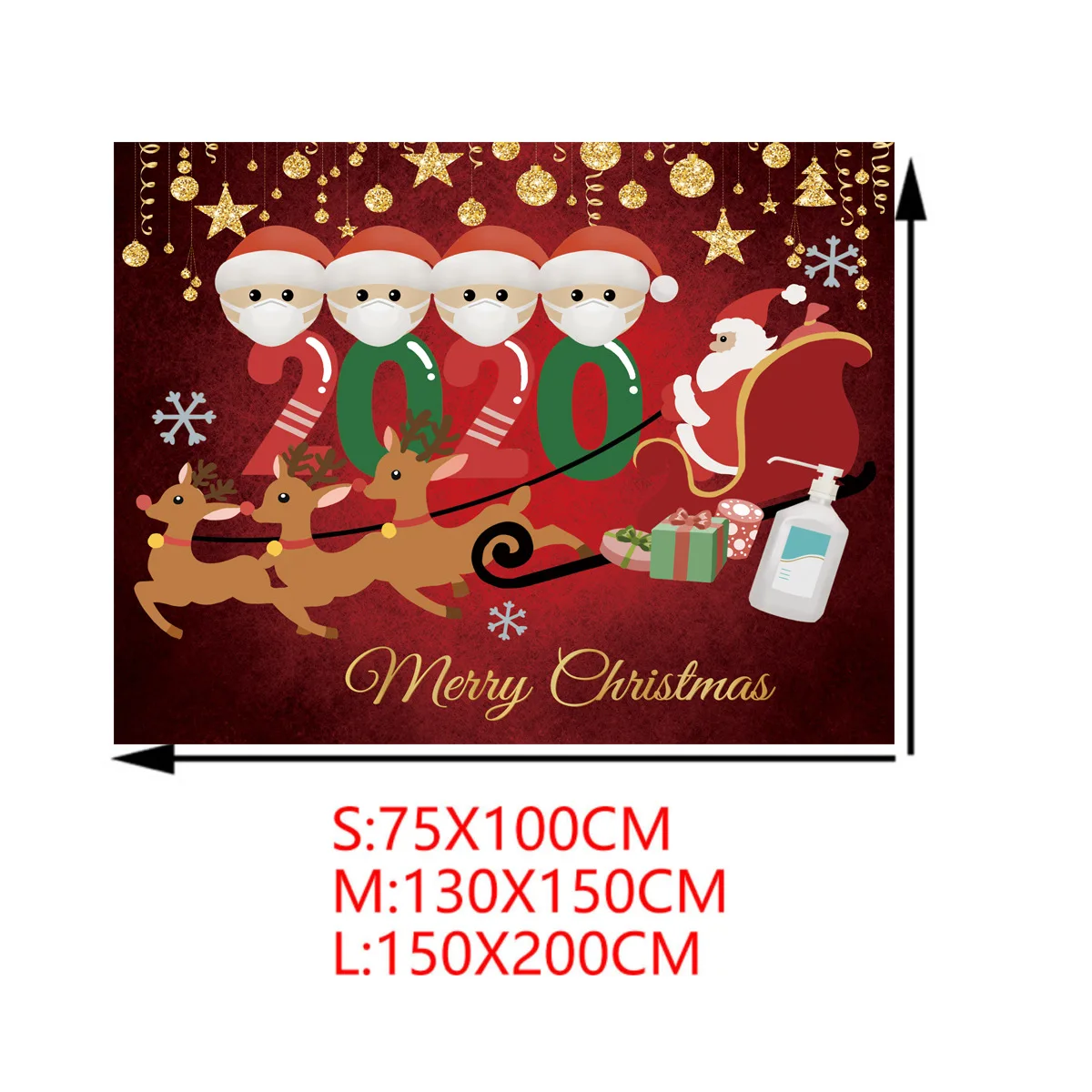 

2020 Survivor Family Christmas Tapestry For Dorm Room Decorated Christmas Tapestry Wall