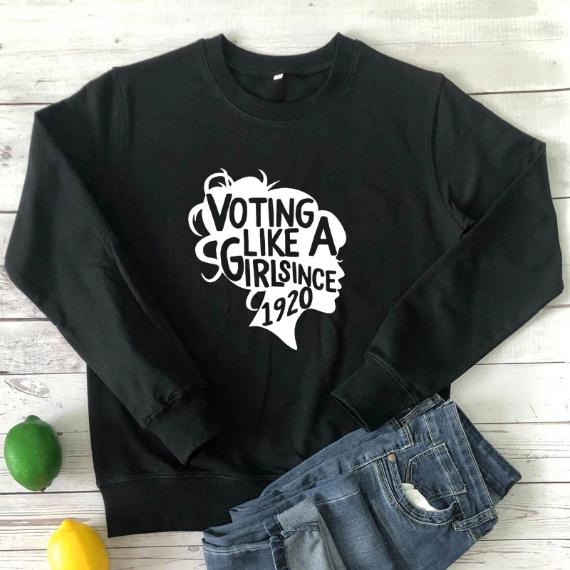 Женский свитшот с надписью Vote Like A Girl 1920 года