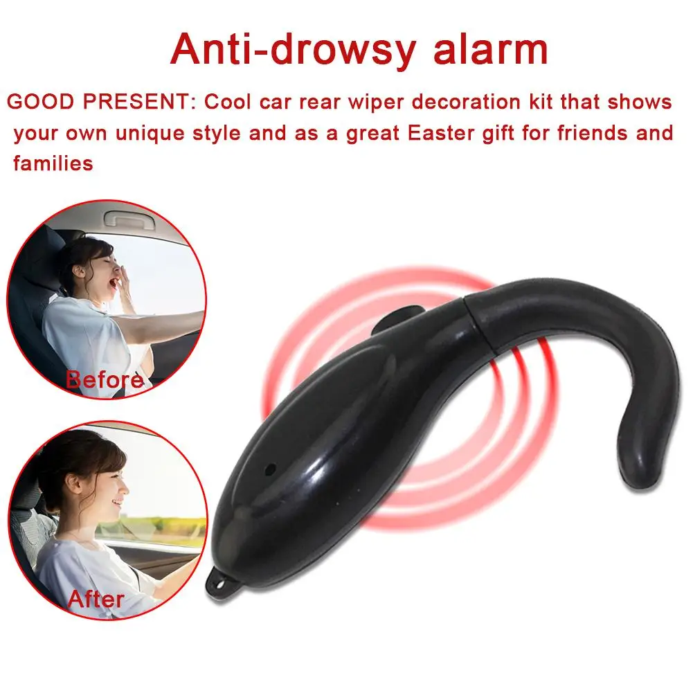 

Car Safety Driver Sleepy Reminders Anti-Sleep Alarm Drowsy Alarm Sound To Keep Awake For Driver Security Guard Car Accessories