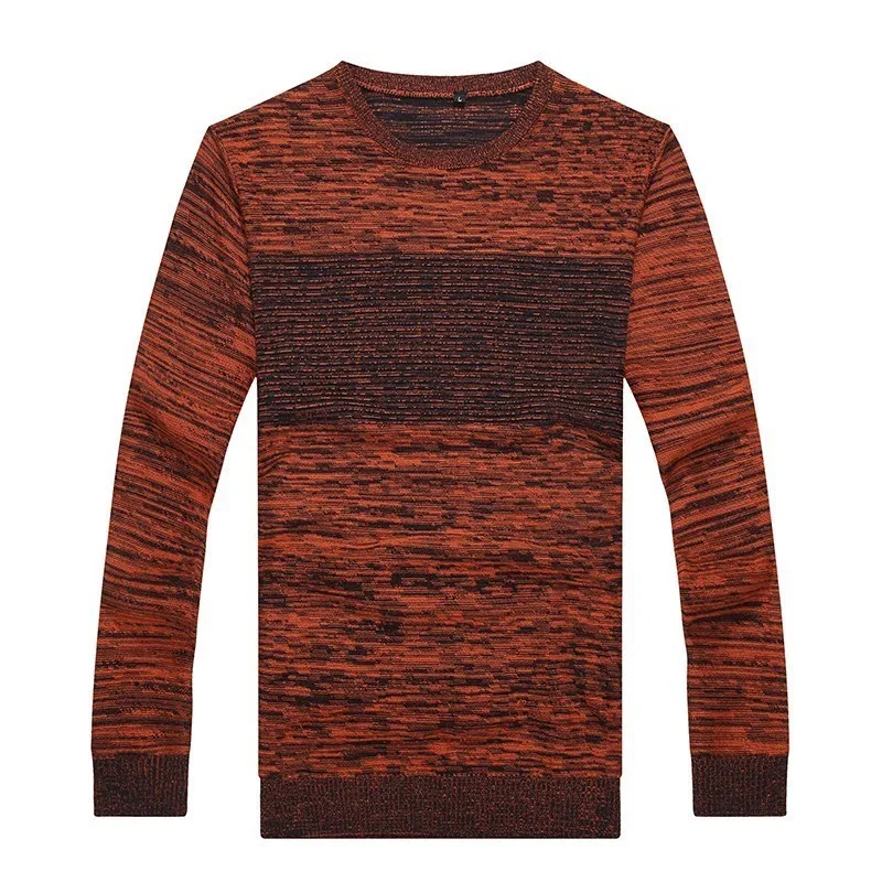 

new Plus size 8XL 7XL 6XL 5XL 4XL Brand Mens Sweaters New O-Neck Pullovers Patchwork Pattern Autumn Winter Sweaters Men