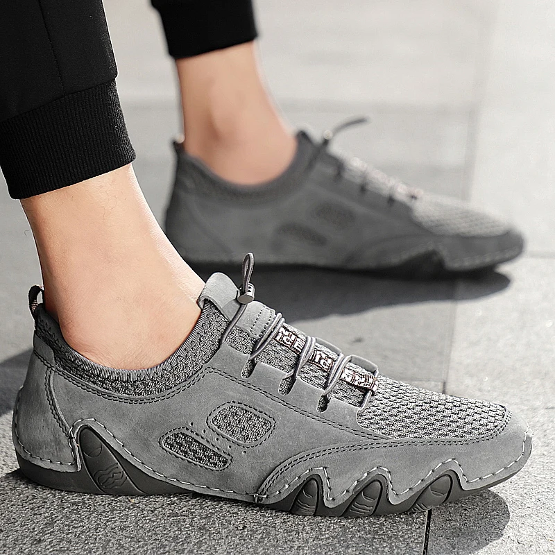 

Sneakers informales breathable sneakers hot Mens men casuales 2020 fashion spring 39 shoe s black knitting white Light summer