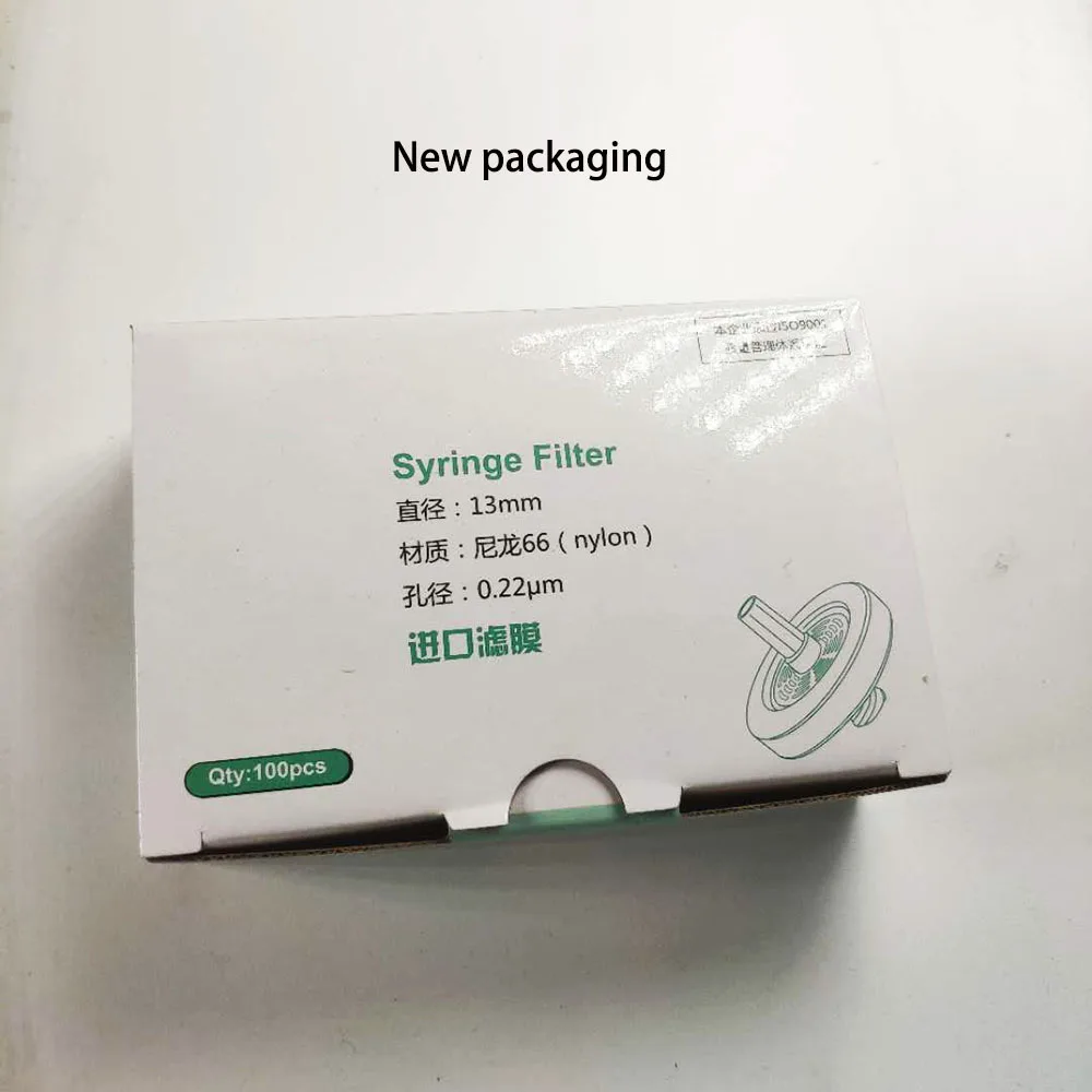 100 шт. нейлоновый шприцевой фильтр 13 мм мкм фильтрующая Мембрана для