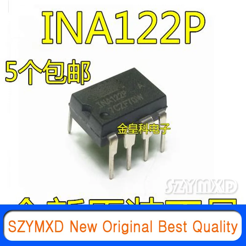 

5Pcs/Lot New Original Chip INA122P INA122PA in-line DIP-8 instrumentation amplifier original INA122 In Stock