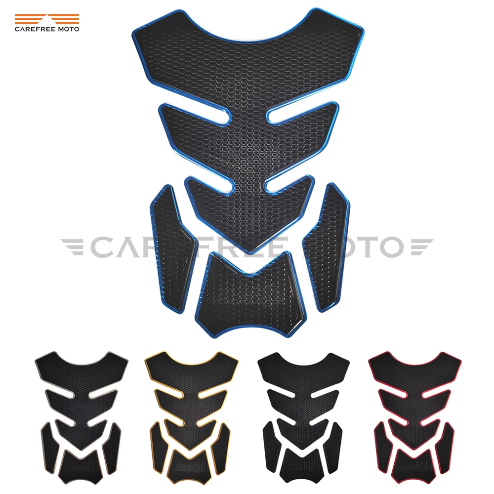 Накладка на топливный бак мотоцикла защитная наклейка чехол для Honda Yamaha Kawasaki Suzuki