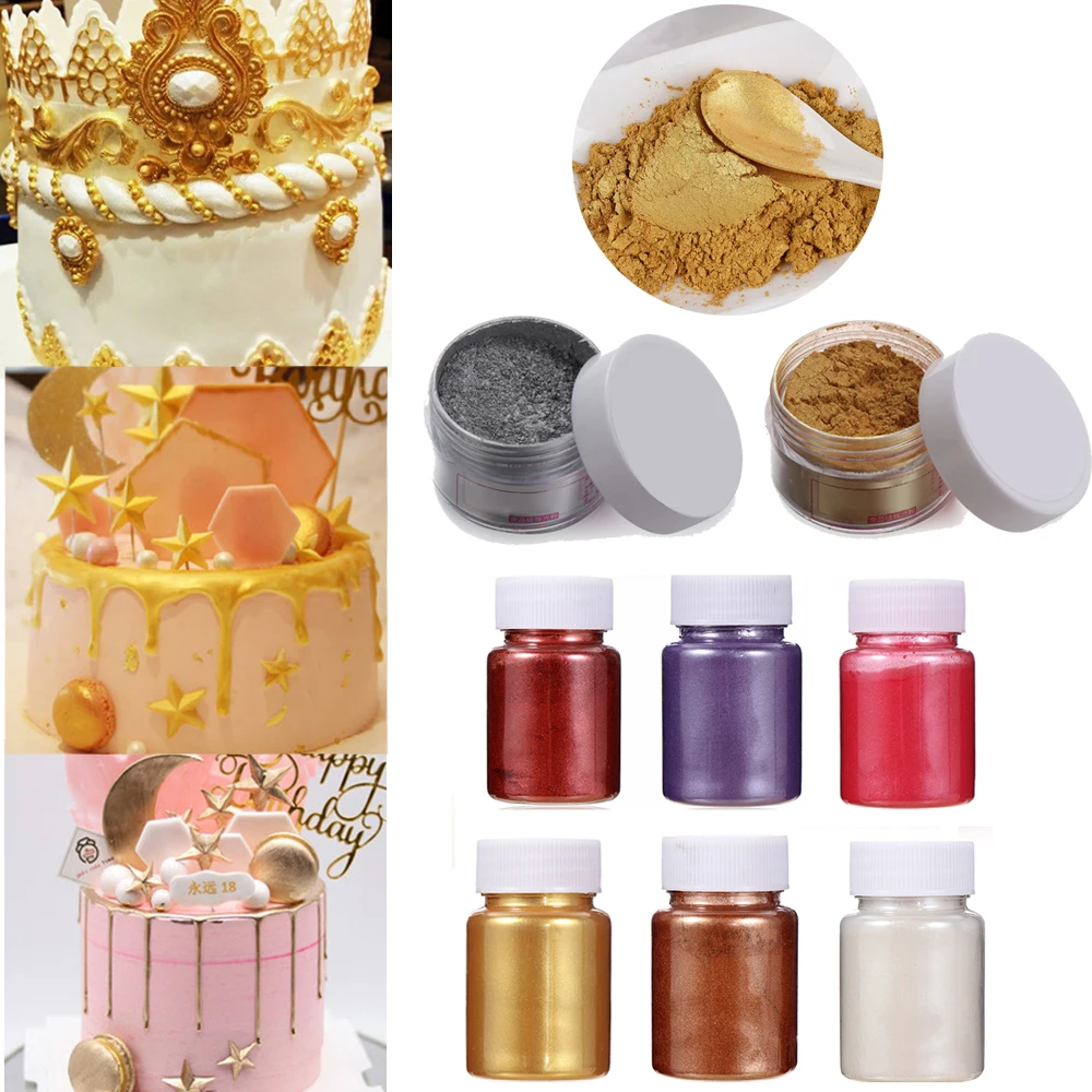 Пищевая пудра для украшения торта 5/15 г | Дом и сад