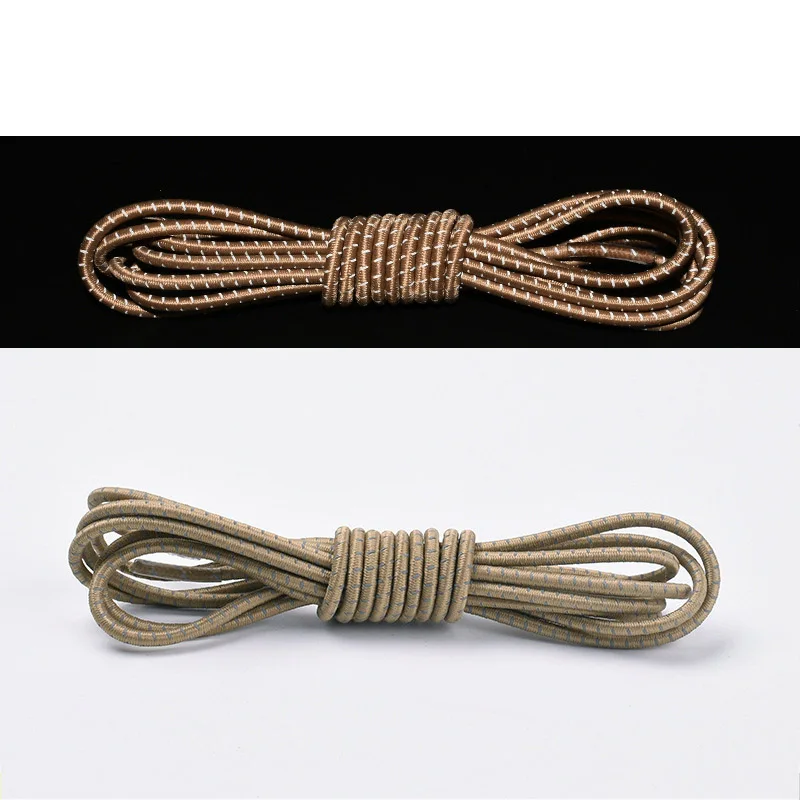 1 пара эластичных шнурков с круглым носком светоотражающие эластичные ботинки