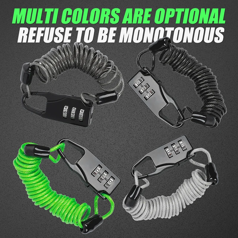 WEST BIKING мини Противоугонный замок для шлема 4 цифр Пароль скутер мотоциклы