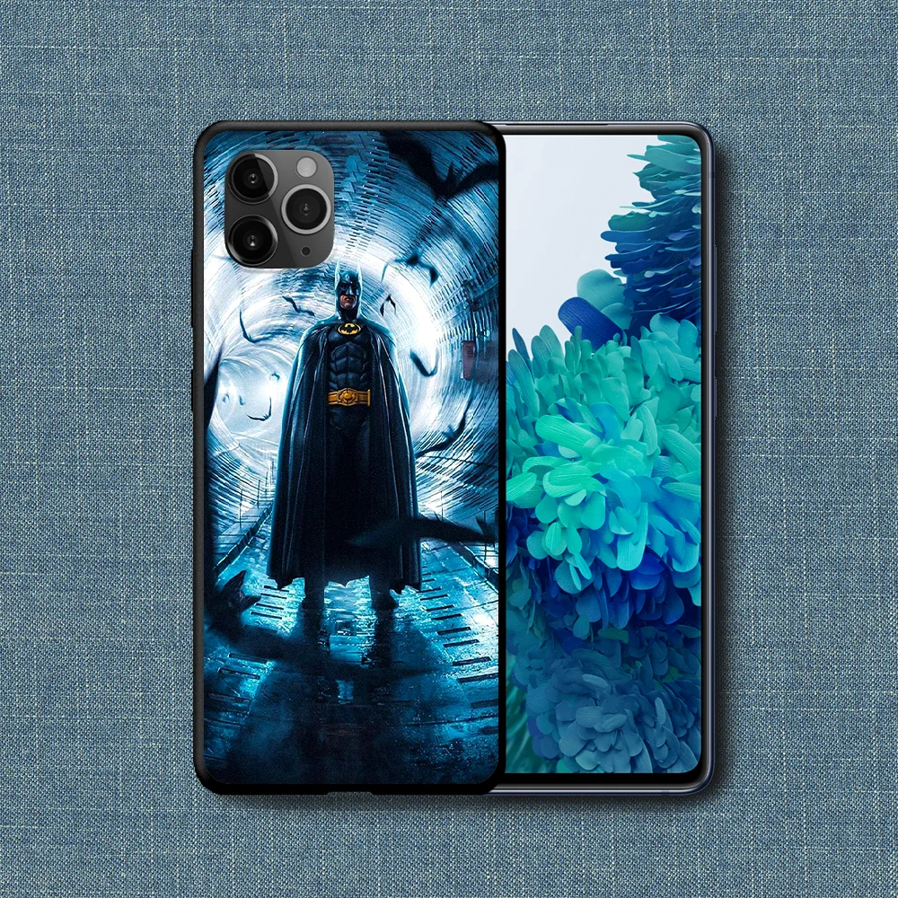 

Batmans Bruce Wayne Phone Case For iPhone 4 4s 5 5S SE 5C 6 6S 7 8 Plus X XS XR 11 12 Mini Pro Max 2020 black Bumper Pretty Etui