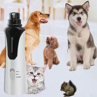 rechargeable pet dog cat nail grinder and clippers 2 speed electric pet nail trimmer painless paws grooming trimming tool