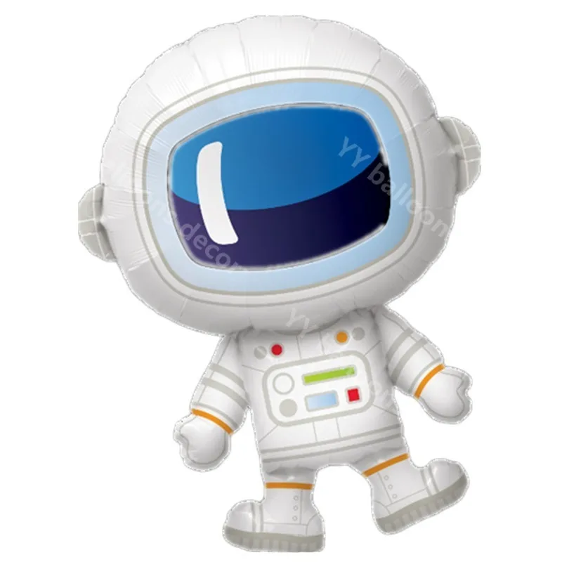 Solar System Astronaut Arrange s Children's Pull Flag Rocket Foil Kids Planet Theme Birthday Party Decor | Дом и сад