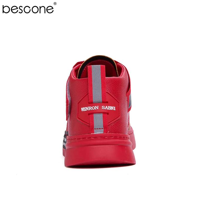 BESCONE/Новинка повседневные кроссовки модная Уличная обувь ярких цветов на