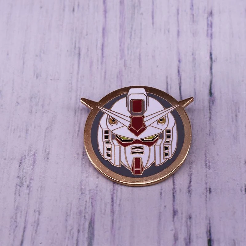 Gundam Enamel Pin giant robots pin Japanese Anime Manga brooch | Brooches