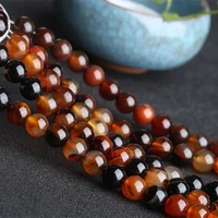 carnelian round gemstone loose beads for diy bracelet jewelry making bead 46810mm
