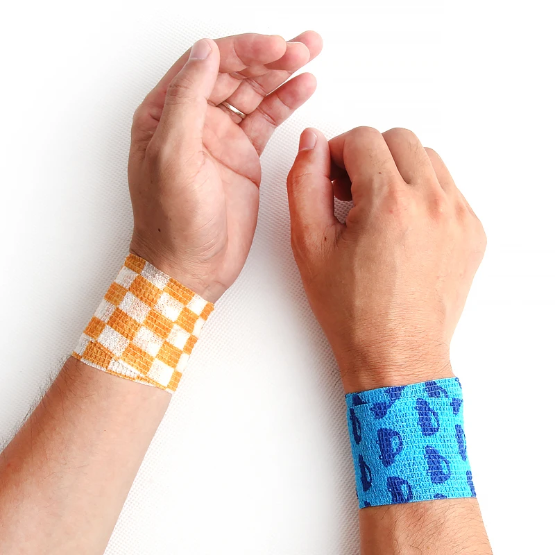 5 см X 4 м Kinesiotape хлопковая эластичная клейкая лента яркая кинезиологическая