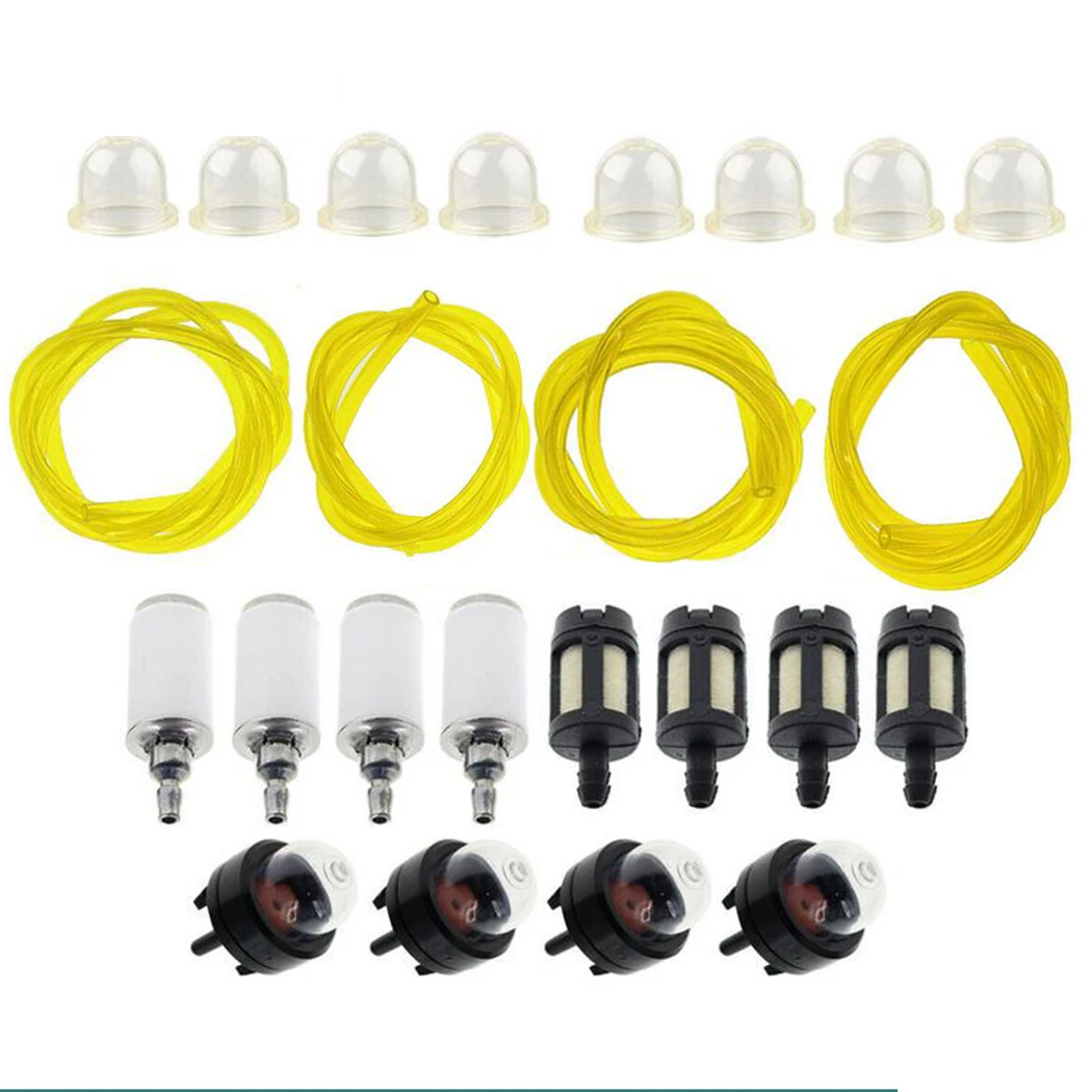 

Fuel Filter Line Hose Primer Bulb Kit For Poulan Chainsaw 2050 2150 2375 B 683974 Replace Stens 615-764