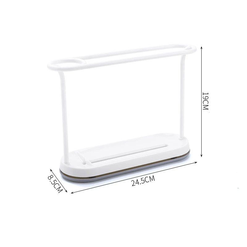 

Kitchen Dishcloth Holder For Towel Rag Hanger Vertical Sink Sponge Rack Adjustable Dish Cloth Drain Rack Kitchen Drain Organizer