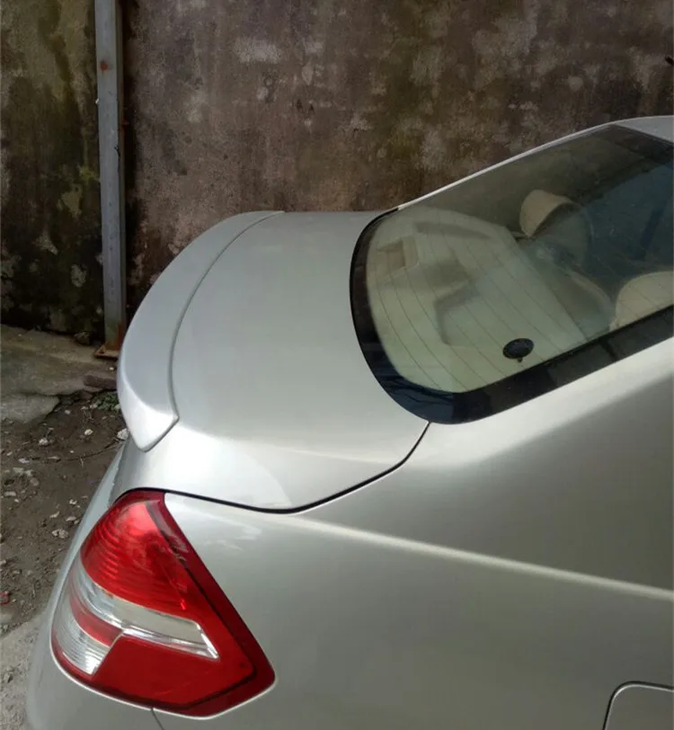 Спойлер для NISSAN TIIDA 2006-2009 высококачественный спойлер из АБС-пластика