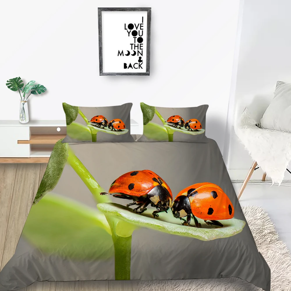 Детский красивый свежий 3D пододеяльник в виде бабочки для девочек Королевский