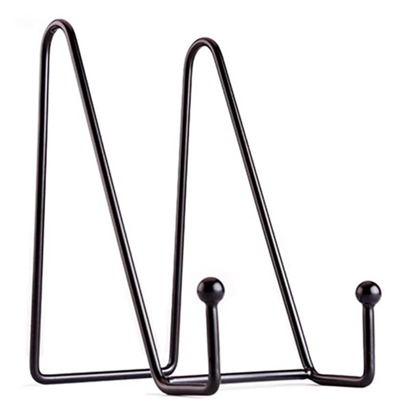 

4Pcs Stands for Display, Plate Stands, Easel Display Stand, Decorative Picture Frame Stand, Photo Holder for Book