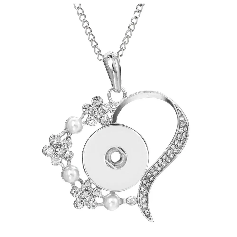 Простое классическое ожерелье с подвеской в виде бабочки розы Подходит для 18 мм