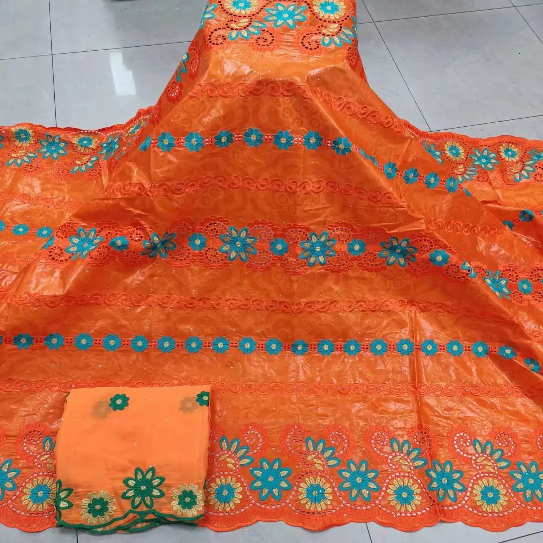 Модная раковина богатые ткани хлопчатобумажная вышивка сухие кружева