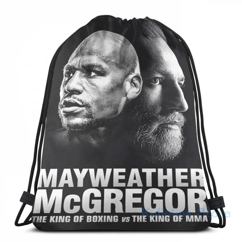 Забавный графический принт mcgregor vs mayпогодный рюкзак с USB-зарядкой мужские