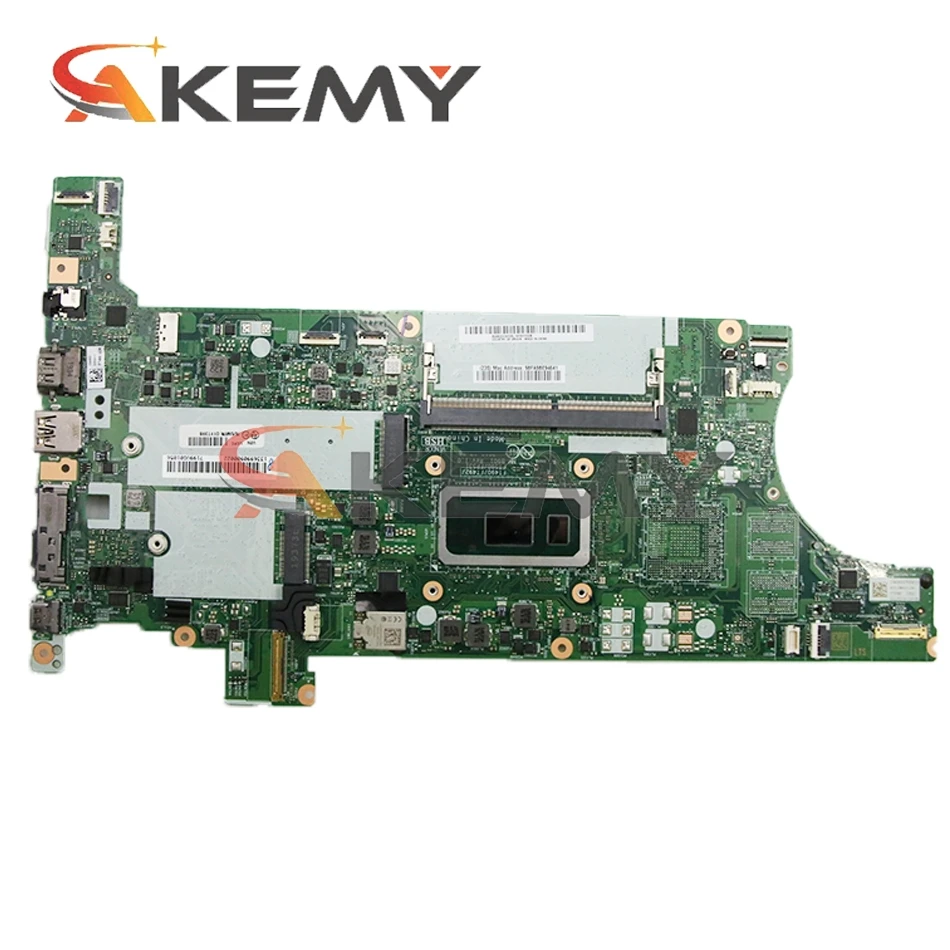nm b901 for lenovo thinkpad t490 laptop motherboard with cpu i5 8265u 8365u 8gb ram fur 01yt397 5b20w29452 100 test work free global shipping