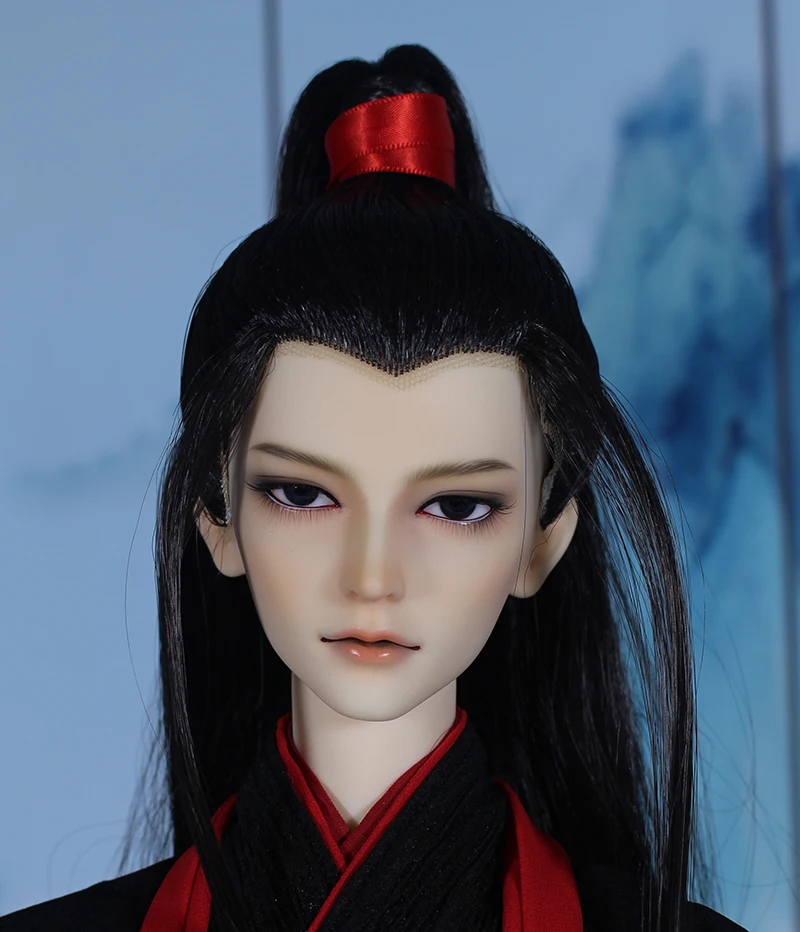 70 см 1/3 BJD парик куклы волосы ТВ неукротимые Вэй Wuxian Xiaozhan высококлассная коллекция