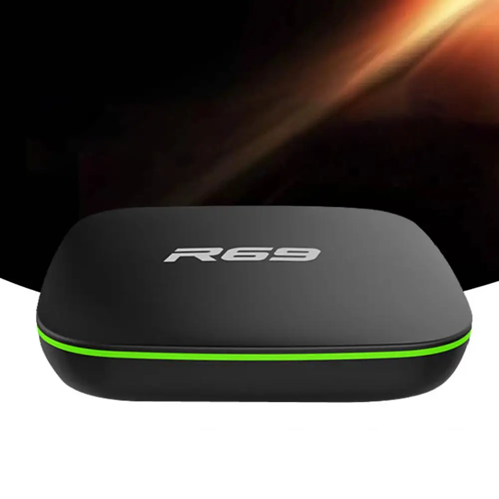 ТВ приставка R69 на Android 7 1 2 + 16 ГБ Amlogic S905W 4 ядра ГГц Wi Fi|ТВ-приставки и медиаплееры| |
