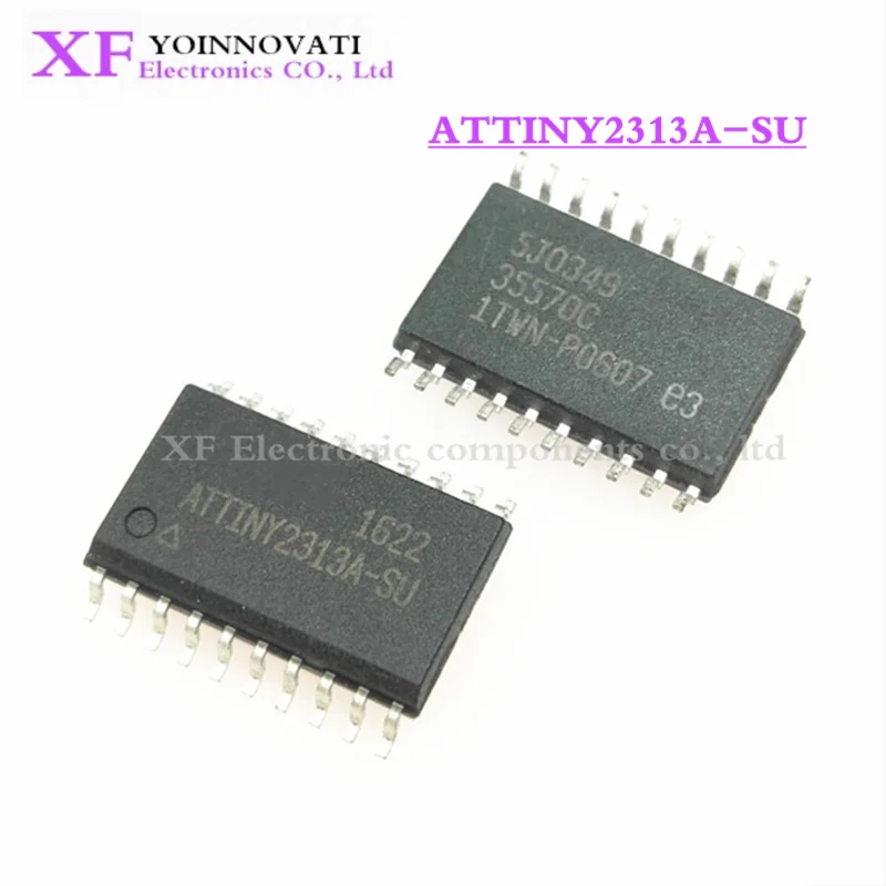 10 шт. ATTINY2313A-SU ATTINY2313A ATTINY2313 TINY2313A 2313 IC MCU 8BIT 2KB флэш-20soic Лидер продаж | Электронные