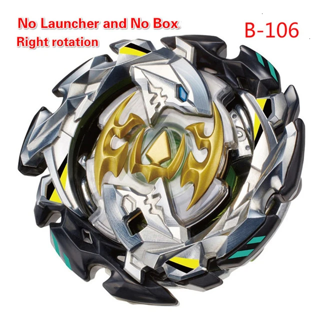 B-106 No launcher Взрывные пусковые колпачки игрушки GT B-153 Burst Bables Toupie Bey Bay Burs Металл Fusion Бог спиннинг Топы капюшон лезвия игрушки - Цвет: B-106 No launcher